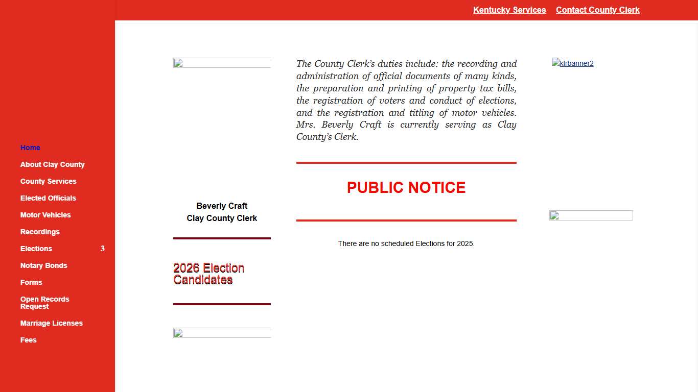 Clay County Clerk | Clay County Ky Clerks Office